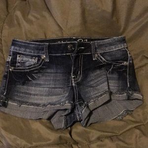 Jean shorts